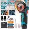TKKEACE 19500 giri/min 12V Mini ricaricabile Mini smerigliatrice angolare rettificatrice batteria al litio smerigliatrice utensili elettrici da taglio
