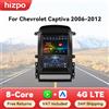 Hizpo 9.7 "autoradio Carplay per Chevrolet Captiva Sport 2006 - 2012 per Tesla Style Android 13 lettore video multimediale Navi GPS