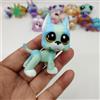 Bandai LPS Pets Serie NUOVA 4 5 Gen 7 Autentico Giocattolo Bobble Head LPS, Modellino Animale da Collezione, Regalo di Compleanno
