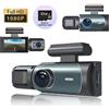 Doppia telecamera anteriore e posteriore con scheda SD da 32 GB, schermo da 3 pollici e visione notturna per auto