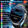 GUHUAVMI 2026 Nuovo Smartwatch con Diagnosi AI, ECG+PPG, Misurazione Accurata di Acido Urico, Pressione Sanguigna, Grasso Corporeo, Fitness, Impermeabile