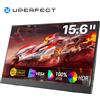 UPERFECT Monitor portatile da 15,6'' 60Hz, schermo IPS 16:9 con supporto posteriore per laptop, Xbox, PS5, Switch, TV Box, PC, estensione mobile, MAC