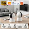 KERUI Telecamera IP Kerui 8MP/5MP per Interni, PTZ WiFi Wireless Compatibile con Tuya, Telecamera di Sorveglianza Domestica con Audio Bidirezionale
