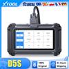 XTOOL D5S Aggiornamento Gratuito a Vita, Scanner Diagnostico Auto per Cambio, ABS, Airbag, Motore, EPB, 5 Sistemi, Strumento Diagnostico Completo OBD2 con 16 Reset CANFD FCA