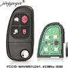 Jingyuqin 315/433 Mhz Chiave A Distanza di Vibrazione Auto per Jaguar X-Type S-Type 1999-2009 XJ XJR 2002-2008 4D60 chip NHVWB1U241