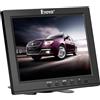 Eyoyo Monitor per telecamera di sicurezza Eyoyo da 8 pollici, schermo LCD mini 4:3 da 1024×768 con interfacce HDMI, VGA, BNC, AV e USB; piccolo monitor video per PC, NVR, Raspberry Pi, con altoparlanti