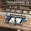 TWO TREES Incisore Laser TwoTrees TTS-55 Pro con Controllo Wifi Offline, Luce Blu 445±5nm, Macchina per Incisione e Taglio Laser, Incisione su Acciaio Inox, Taglio Legno e Acrilico