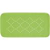 SPIRELLA - Tappeto per Vasca in Schiuma PVC Modello Alaska - Tappeto da Bagno Antiscivolo con Ventose + Fori di Drenaggio Antimuffa - Kiwi - 91 X 36 cm