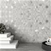 M MOFIT MOFIT Piastrelle Adesive Esagonali Marmo Mosaico Grigio 10pezzi