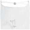 Spirella Tende da doccia PEVA OMBRELLA 200x170 cm Bianca