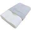 Baldiflex Emporio, Cuscino in Memory Foam Orto Maxi - Modello Ortocervicale - Fodera in Silver Safe
