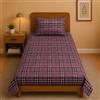 GX GARGIX Completo Letto Singolo 100% Cotone - Set Lenzuola Una Piazza con Sotto, Sopra e Federa - Morbido e Traspirante (GX/X-ASX/26)
