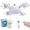Generico 2026 Nuovo Ventilatore da Soffitto con Luce d Attacco E27 (4 heads)
