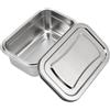 AUTSUPPL Contenitore Per Gelato Acciaio Inossidabile Con Coperchio Scatola Multi-funzione Per Congelatore Per Yogurt E Dessert Contenitore Ermetico Per Frigorifero E Cucina