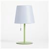 Muitomas Dream Lamp da Tavolo, Lampada LED con Base in Alluminio, Accensione a Cordino, Intensità Regolabile e Ricarica USB-C, Design Moderno, Colore Verde Salvia