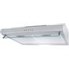 Exquisit Cappa aspirante, larghezza 50 cm, funzionamento aria di scarico, cappa da incasso, 3 livelli di ventilazione, filtro grasso metallico, UBH50-020 inoxlook