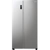 Gorenje NRR 9185 DAXL Side by Side - Frigorifero congelatore, EEK D, capacità totale di 550 litri, No Frost Plus, sistema di raffreddamento MultiFlow, ConvertActive, FastFreeze, display LED, acciaio