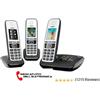 Gigaset Telefono Cordless Gigaset A670A TRIO Vivavoce Display Colori Segreteria Sveglia