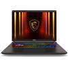 MSI Vector 16 HX AI A2XWIG-048 RTX5080 (16", 1000 GB, 32 GB, DE, Intel Core Ultra 9 275HX), Notebook, Grigio