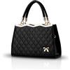NICOLE & DORIS Nicole&Doris New Women/Ladies Handbag Shoulder Crossbody Bag Soft Surface PU Leather Diamond Lattice