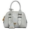 Pinko Borsa a mano bowling bag zip mini 105333 A0QO K32Q grigio perla