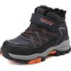 TARELO SINCE 1986 TARELO Stivali Neve Bambini Invernali Caldi Ragazzi Rampone Scarpe 32-39EU | Artigli da ghiaccio Ritraibili Antiscivolo, Fodera Termica, Lacci Elastici & Velcro per Escursionismo