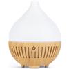 AiQInu Diffusore di Oli Essenziali, 160ml Diffusore di Aromi Umidificatore Ambiente Con LED a 7 colori, Ultrasuoni Aromaterapia Diffusore,Spegnimento automatico,Senza BPA