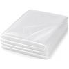 Fancysky Pellicola Trasparente per Serra, Fancysky Telo Serra Polietilene Ultra Resistente, Pellicola per Serra Antistrappo per Giardino, Fiori e Giovani Piantine (3 x 6M)