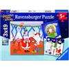 Ravensburger Kinderpuzzle 3x49 Teile - Weihnachtsmann & Co.kg - Weihnachtsmann & Co. kg