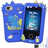 UCIDCI Smartphone Giocattolo Telefono per Bambini e Bambine, Cellulare con Doppia Macchina Fotografica Bambini, Giochi Educativi MP3, Regalo Bambina 3-8 Anni, Compleanno Pasqua (Blu, 2,8 poll.)
