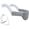CQHK Fascia di ricambio regolabile traspirante - cinghia per maschera CPAP compatibile con maschera nasale e a cuscinetto nasale - copricapo elastico morbido, vestibilità stabile, accessorio durevole