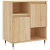 vidaXL Credenza Rovere Sonoma 60x35x70 cm in Legno Multistrato