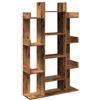 vidaXL Libreria Legno Antico 86x25,5x140 cm in Legno Multistrato