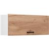 Vicco Pensile da cucina R-Line, Rovere dorato/Bianco 100 cm