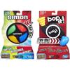 Hasbro Giochi Classici: Simon Micro Series + Bop It Micro Series - Bundle di 2 Giochi Portatili per Tutti i Ages