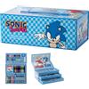 CERDÁ LIFE'S LITTLE MOMENTS Sonic the Hedgehog Set Creativo da Colorare per Bambini | Valigetta Creativa Portatile da 52 Pezzi con Pennarelli, Pastelli a Cera, Matite Colorate e Accessori | Kit da Disegno e Colorazione