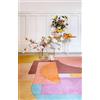 RugVista Arty, Zerbino, 60 x 90 cm, Rettangolare, Pelo medio, Corridoio, Lavabile solo a secco, Certificato Care & Fair, Multicolore