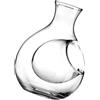 DECHOUS Decanter per Vino Rosso in Vetro da 250ml Sfere di Vetro, Dispenser Elegante per Hotel e Bar, per Servire e Ossigenare Vino