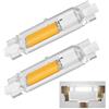 Dvnoua R7S LED 78mm Dimmerabile 20W, Lampadina LED R7S 78mm Equivalente a 200W Lampada Alogena, Bianco Freddo 6000K, 2000LM, Nessun Sfarfallio, Casa/Illuminazione Esterna, 2 Pezzi