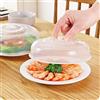 Generic Copertura per Microonde, Protezione Antischizzo, Trasparente in PP con Maniglia, Diametro 20cm, Ideale per Riscaldare, Cucinare e Conservare Cibi