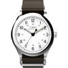 Timex Weekender New England TW2Y35800 - Orologio al quarzo da uomo, 3 lancette, 39 mm, cinturino in pelle marrone con quadrante bianco e cassa in acciaio inox