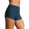 CRZ YOGA Delfino Pantaloncini da Bagno 7.6 cm | Interamente Rivestito, Vita Alta, Controllo della Pancia, Modellante, Spiaggia, Boxer Costume per Donna