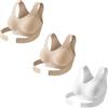 duaicnvow Reggiseno Posturale Reggiseno Postura Schiena Donna con Chiusura Frontale | Senza Cuciture Supporto Reggiseno Posturale Spalle Schiena Modellante Regolabile Push Up Taglie Forti per Postura Posteriore