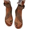 JLGY Sandali da donna estivi con dita dei piedi, sandali da spiaggia, sandali da pesce, sandali piatti per il tempo libero, suola morbida, sandali aperti, sandali casual estivi