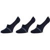 Emporio Armani Casual Cotton 3-Pack Footie Socks, Calzini Uomo, Multicolore (Marine-Marine-Marine), L-XL