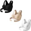 duaicnvow Reggiseno Posturale Reggiseno Postura Schiena Donna con Chiusura Frontale | Senza Cuciture Supporto Reggiseno Posturale Spalle Schiena Modellante Regolabile Push Up Taglie Forti per Postura Posteriore
