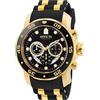 Invicta Pro Diver Orologio da Uomo in acciaio inossidabile con movimento Quarzo - 48mm, Oro/Nero