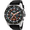 Invicta Speedway - Orologio da Uomo in Acciaio Inossidabile con Movimento al Quarzo - 50 mm, Nero/Arancione