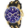Invicta Pro Diver Orologio da Uomo in acciaio inossidabile con movimento Quarzo - 48mm, Blu/Oro