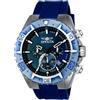 Invicta Aviator Orologio da Uomo in acciaio inossidabile con movimento Quarzo - 49mm, Blu
